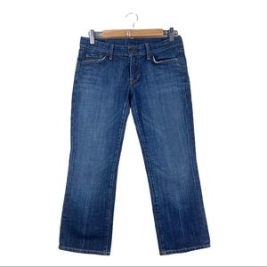 Citizens Of Humanity Low Waist Cropped Jeans